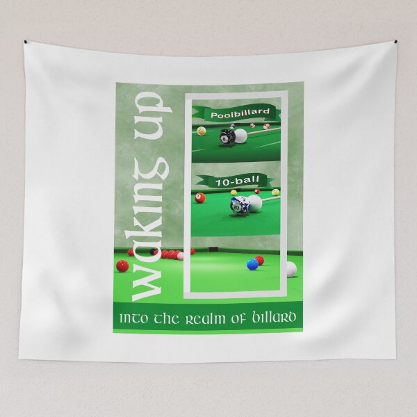 Aperçu de l'œuvre Billard Pool 10-Ball Snooker Joueurs de billard créée et vendue par ChrUzDesigner.