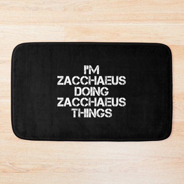 Item preview, Zacchaeus Name T Shirt - Doing Zacchaeus Things Name Gift Item Tee designed and sold by wardorion9.