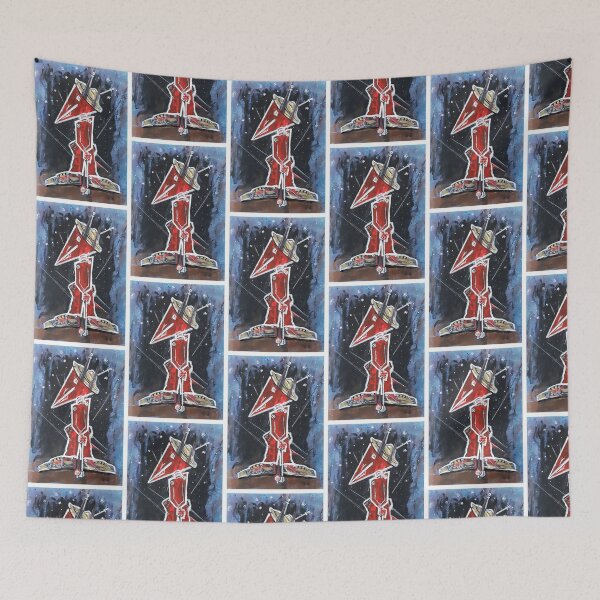 Item preview, Move Over Mars Rover (Robot Golfing on Mars) designed and sold by artbyRJWilliams.
