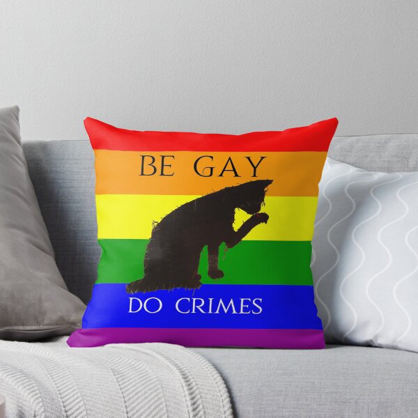 Item preview, OFMD Cat Flag: Be Gay Do Crimes designed and sold by FanFlair.