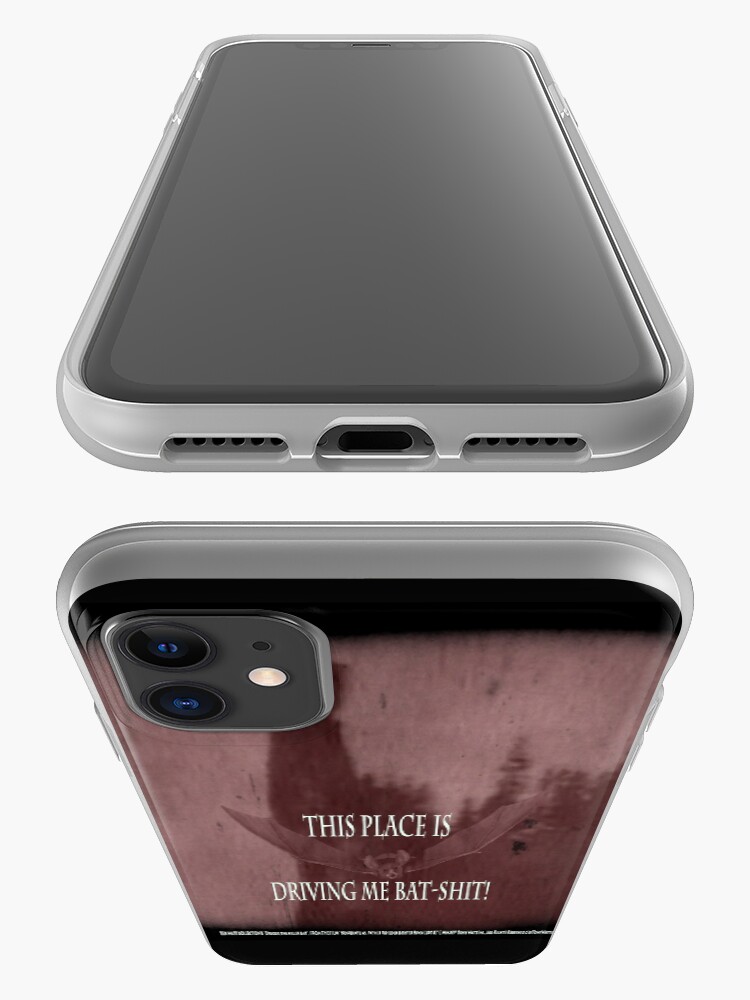 Alternate view of ‘Orlock, the Vampire #2' (as killer vampire bat), FROM THE FILM “ Nosferatu vs. Father Pipecock & Sister Funk (2014) iPhone Case & Cover