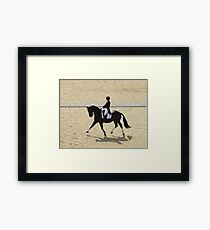 Dressage II Framed Print