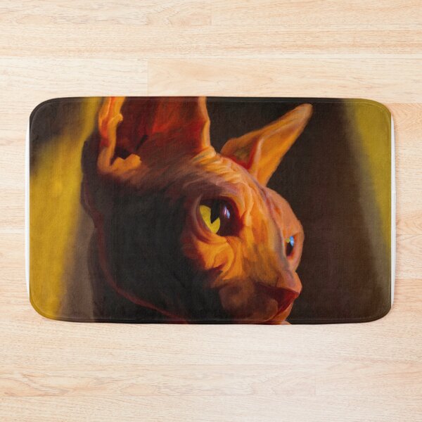 Item preview, Cut Sphynx Cat Oil Paint, Canadian Sphynx, Gift Idea For Sphynx Mom, Sphynx Cat Lover And Sphynx Cat Owners designed and sold by Paintcorner.