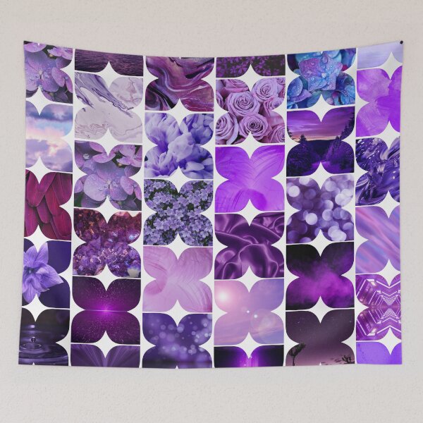 Item preview, Purple in nature - geometric Pattern designed and sold by superbling.