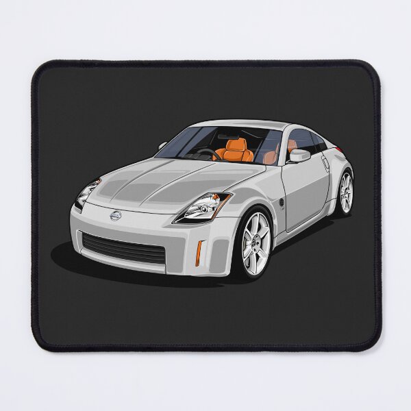 Item preview, Artwork Nissan 350 Z Fairlady (Z33) - youngtimer - crystal silver grey designed and sold by SketchNinja.