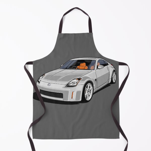 Item preview, Artwork Nissan 350 Z Fairlady (Z33) - youngtimer - crystal silver grey designed and sold by SketchNinja.