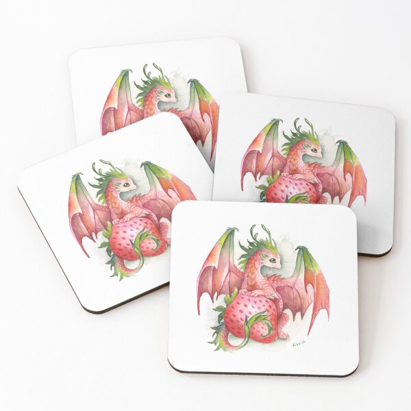 Item preview, Strawberry dragon designed and sold by AlviaAlcedo.