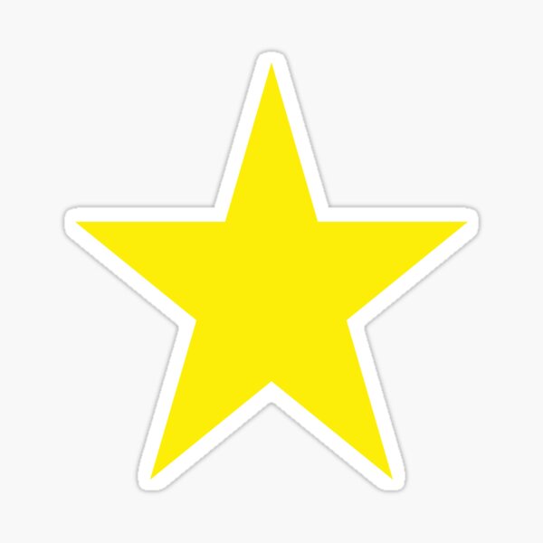 Item preview, Yellow Star designed and sold by burbankdesigns.
