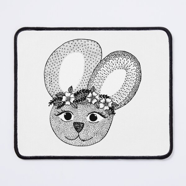 Item preview, Zentangle Bunny designed and sold by PeachBabeSuds.