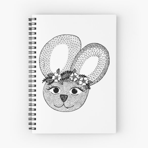 Item preview, Zentangle Bunny  designed and sold by PeachBabeSuds.