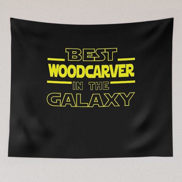 Artikelvorschau, Holzschnitzer Job Papa Mama Hudband Herren-Shirt, Bester Holzschnitzer der Galaxis, Lustiges Holzschnitzer-Geburtstags-Weihnachtsgeschenk entworfen und verkauft von xlnv.
