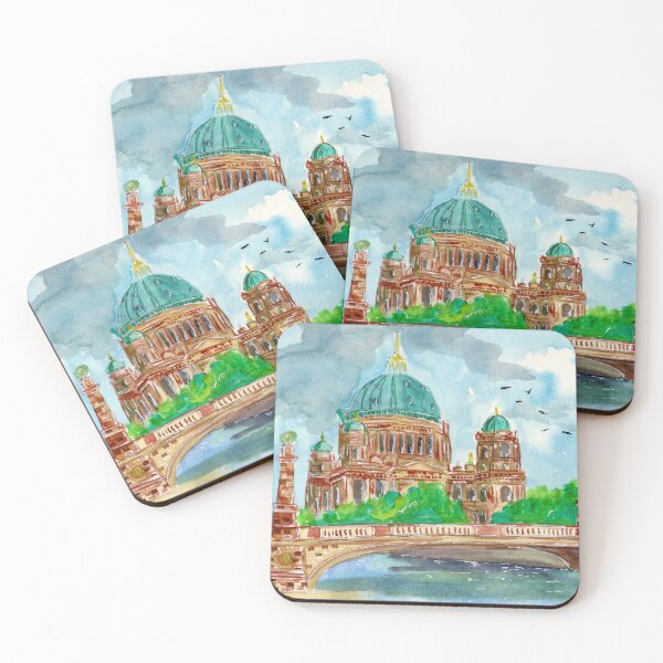 Item preview, Berlin Cathedral Watercolor designed and sold by Sebastian Grafmann.