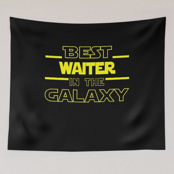 Item preview, waiter Job Dad Mom Hudband Mens Shirt, Best waiter In The Galaxy, Funny waiter Birthday christmas Gift Gift designed and sold by xlnv.