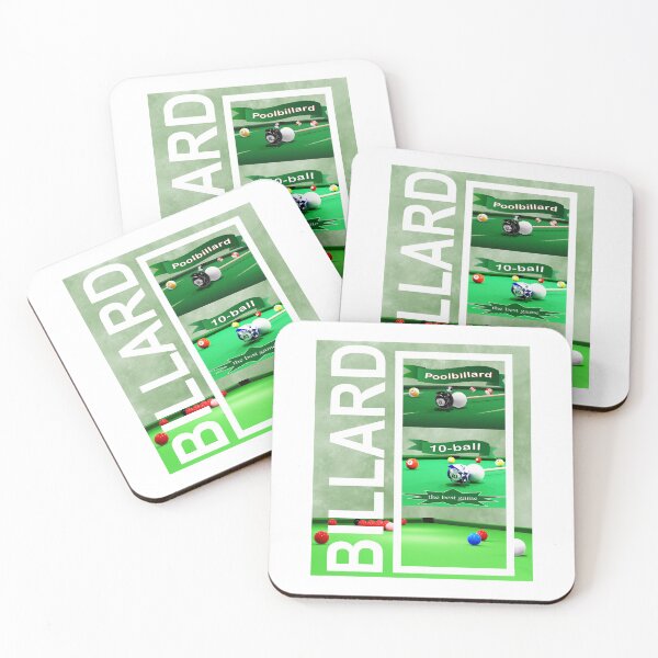 Aperçu de l'œuvre Billard Pool 10-Ball Snooker Joueurs de billard créée et vendue par ChrUzDesigner.