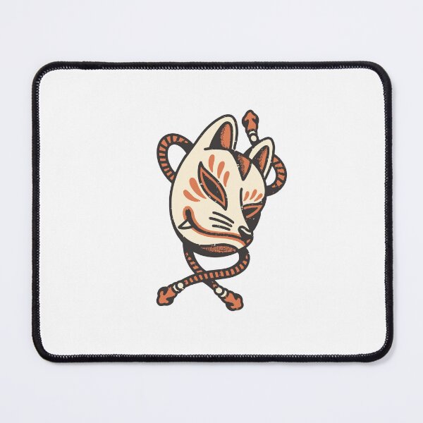 Item preview, Retro Kitsune Fox Mask designed and sold by BakaOutfit.