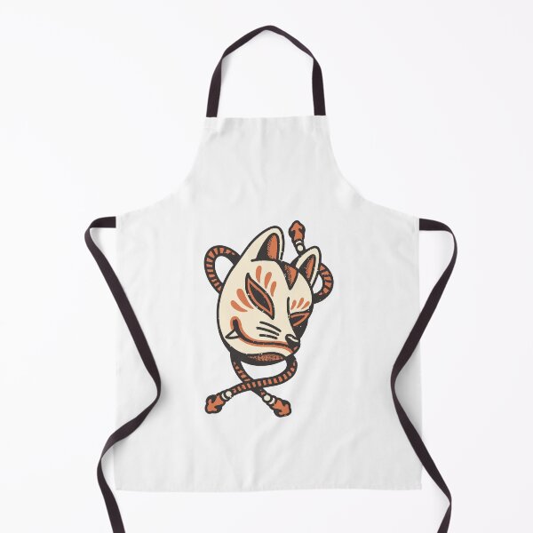 Item preview, Retro Kitsune Fox Mask designed and sold by BakaOutfit.
