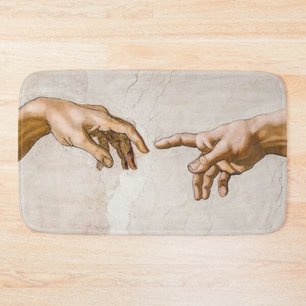 Item preview, Michelangelo Hands of God the Father and Adam designed and sold by Olivia-One.