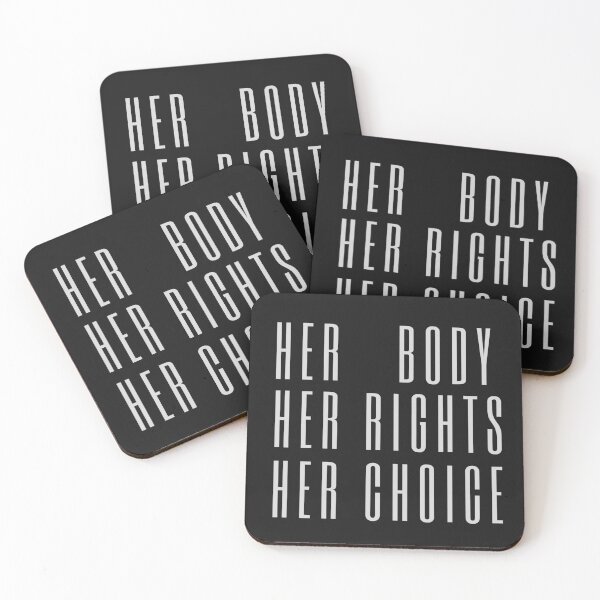 Item preview, HER BODY HER RIGHTS HER CHOICE designed and sold by Bap-tiste.