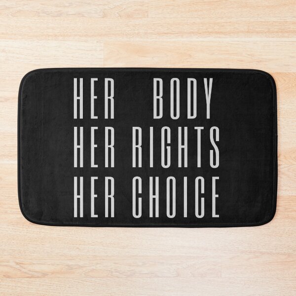 Item preview, HER BODY HER RIGHTS HER CHOICE designed and sold by Bap-tiste.