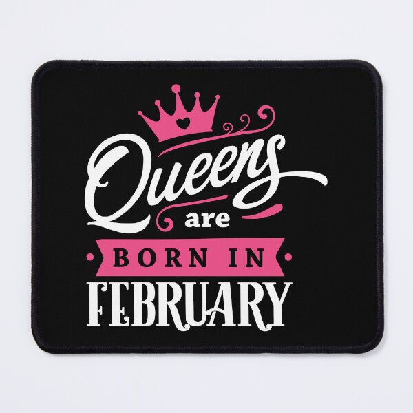 Item preview, Queens Are Born In February Birthday Gift Idea designed and sold by haselshirt.