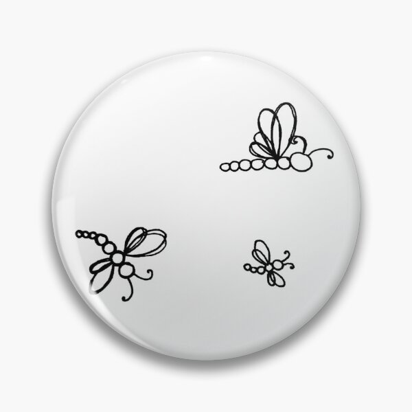 Item preview, Sketched Dragonflies designed and sold by PeachBabeSuds.