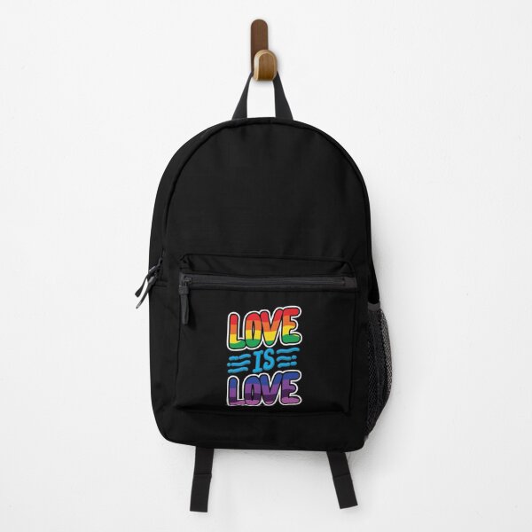 Item preview, Gay Pride Lesbian LGBT Rainbow Love is Love designed and sold by haselshirt.