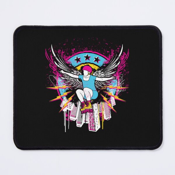 Item preview, Roller Skater with Angel Wings designed and sold by jaygo.
