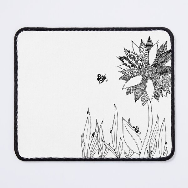 Item preview, Ladybugs and Flowers designed and sold by PeachBabeSuds.
