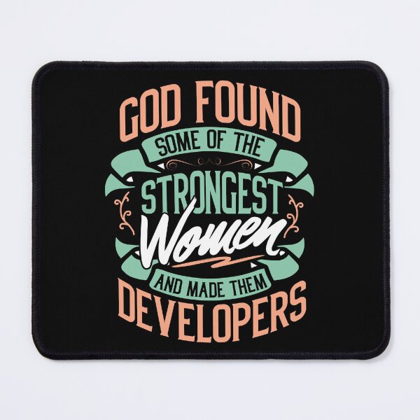 Item preview, Strong Woman Developers Profession Gift Idea designed and sold by haselshirt.