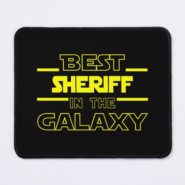 Item preview, sheriff Job Dad Mom Hudband Mens Shirt, Best sheriff In The Galaxy, Funny sheriff Birthday christmas Gift Gift designed and sold by xlnv.