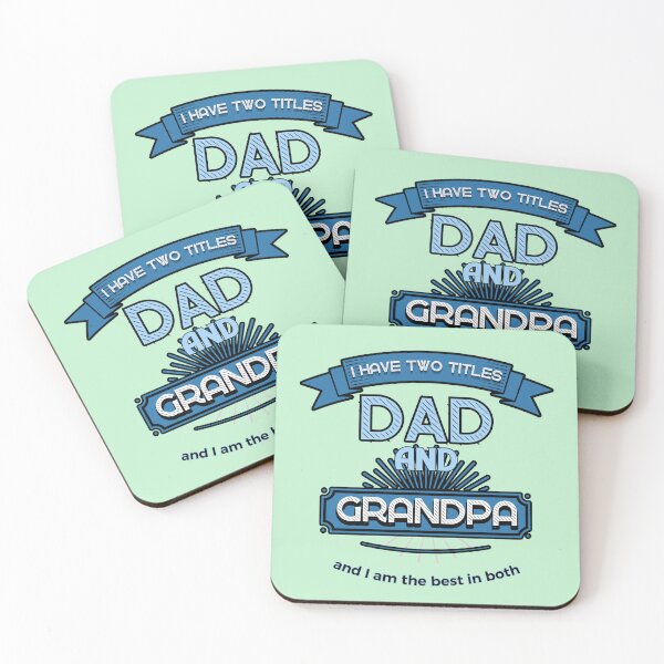 Item preview,   Happy Father's Day, I have Two titles DAD and Grandpa designed and sold by ed-design.