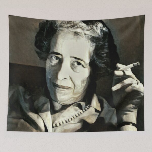 Item preview, Hannah Arendt - stylized designed and sold by jaxxmc.