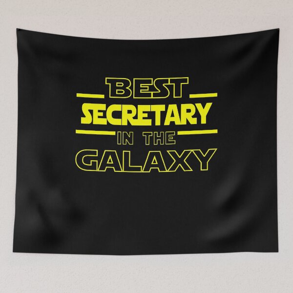 Item preview, secretary Job Dad Mom Hudband Mens Shirt, Best secretary In The Galaxy, Funny secretary Birthday christmas Gift Gift designed and sold by xlnv.