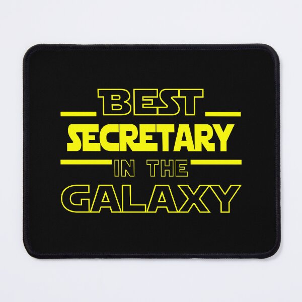 Item preview, secretary Job Dad Mom Hudband Mens Shirt, Best secretary In The Galaxy, Funny secretary Birthday christmas Gift Gift designed and sold by xlnv.