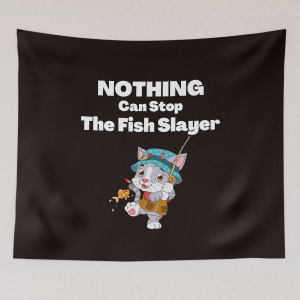 Item preview, The Fish Slayer designed and sold by passiveink.
