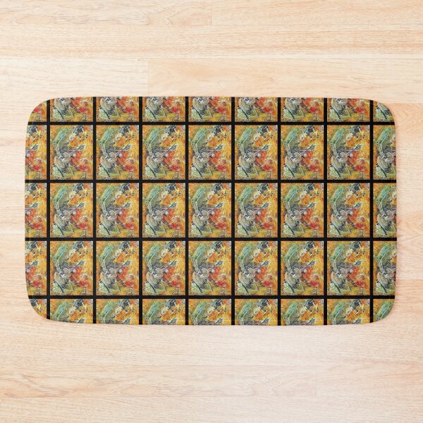 Item preview, abstract guitar player designed and sold by artbyRJWilliams.
