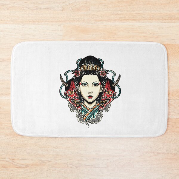 Item preview, Geisha Queen wearing an Oni Mask designed and sold by BakaOutfit.