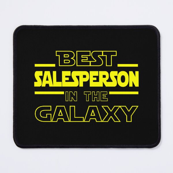 Item preview, salesperson Job Dad Mom Hudband Mens Shirt, Best salesperson In The Galaxy, Funny salesperson Birthday christmas Gift Gift designed and sold by xlnv.