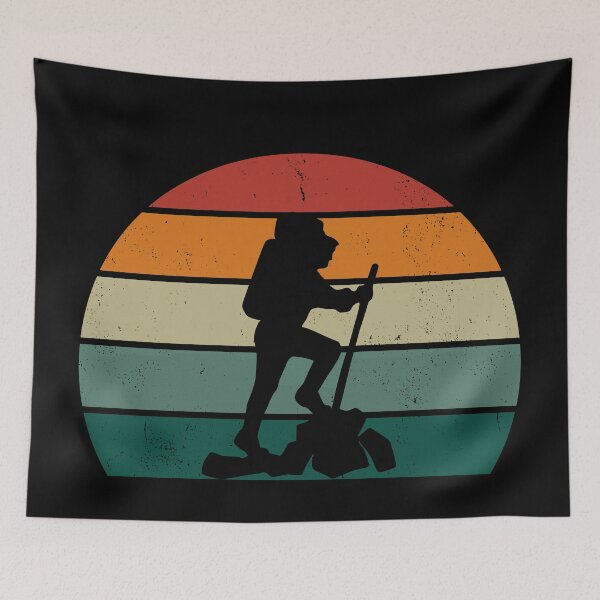Item preview, Vintage Trail Hiking Great Outdoors/ Let's Go Hiking | Nature Lover | Adventure | Outdoor  | Mountain Trip |for Hiking designed and sold by Alexa5454.