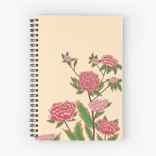 Aperçu de l'œuvre Fleur de peinture folklorique coréenne créée et vendue par Young-In-You.