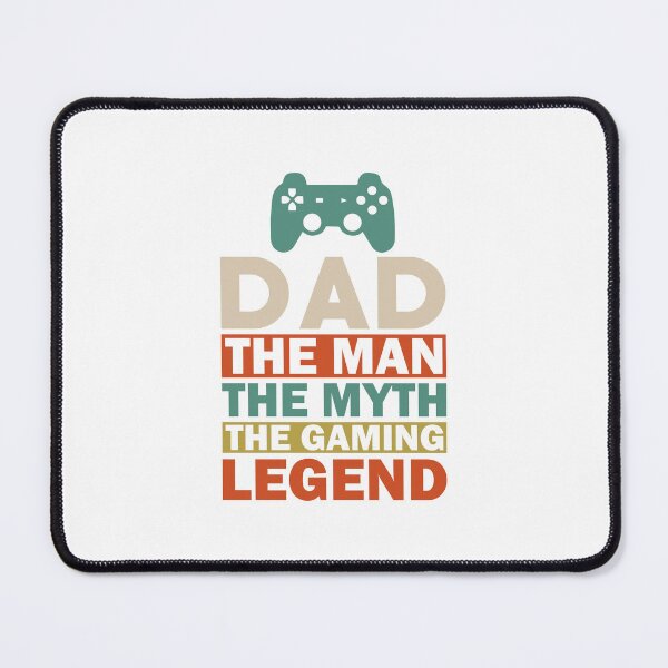 Item preview, Dad the Man, the Myth, the Gaming Legend, Great Gift for Fathers Day or Dads Birthday designed and sold by mellowduck.