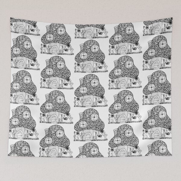 Item preview, Mushroom Cottage designed and sold by PeachBabeSuds.