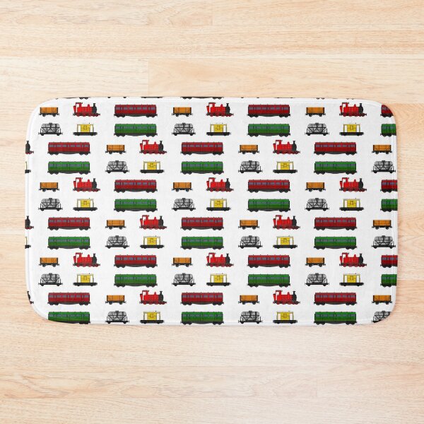 Item preview, Steam Train Magnet Sticker Pack Pattern (Red Loco) designed and sold by doodlerob.