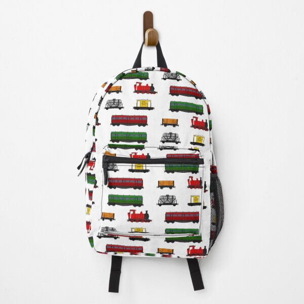 Item preview, Steam Train Magnet Sticker Pack Pattern (Red Loco) designed and sold by doodlerob.