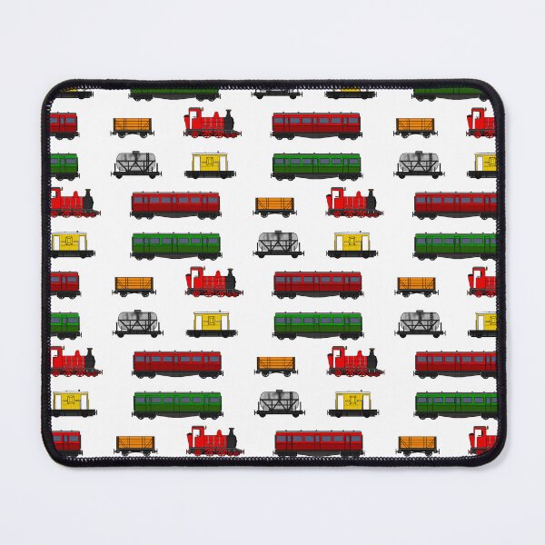 Item preview, Steam Train Magnet Sticker Pack Pattern (Red Loco) designed and sold by doodlerob.