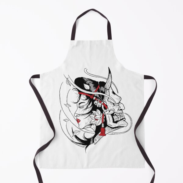 Item preview, The Red Oni Mask Geisha designed and sold by BakaOutfit.