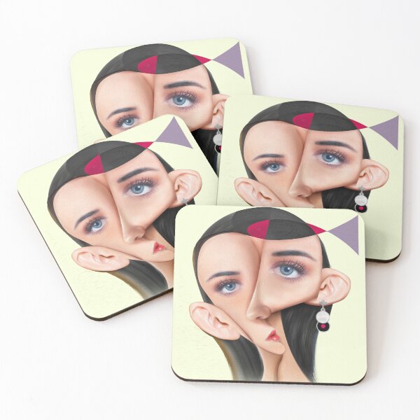 Item preview, Cubic Woman Portrait 2 designed and sold by miskinkukla.