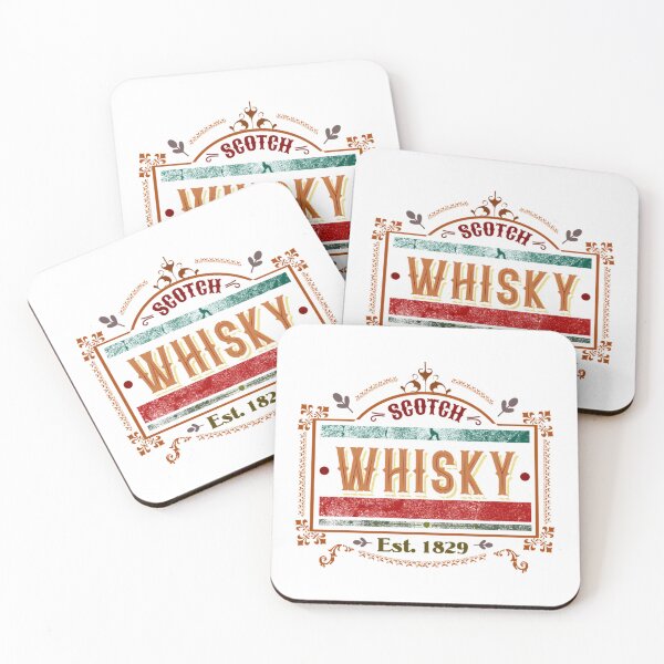 Item preview, Scotch Whisky label vintage retro Fitted Scoop  designed and sold by synergyone1.