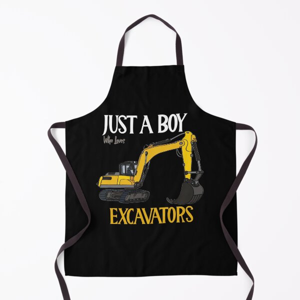 Item preview, Just a Boy who Loves Excavators designed and sold by hakimayedder33.