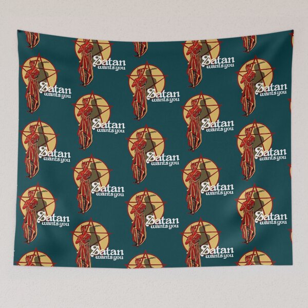Item preview, Satan wants you   designed and sold by BloodOperaInc.